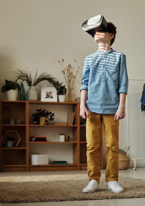 Boy with VR